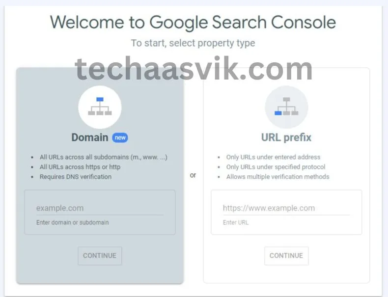 google search console