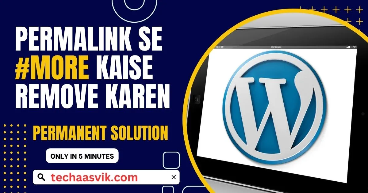 Permalink Se more Kaise Remove Karen