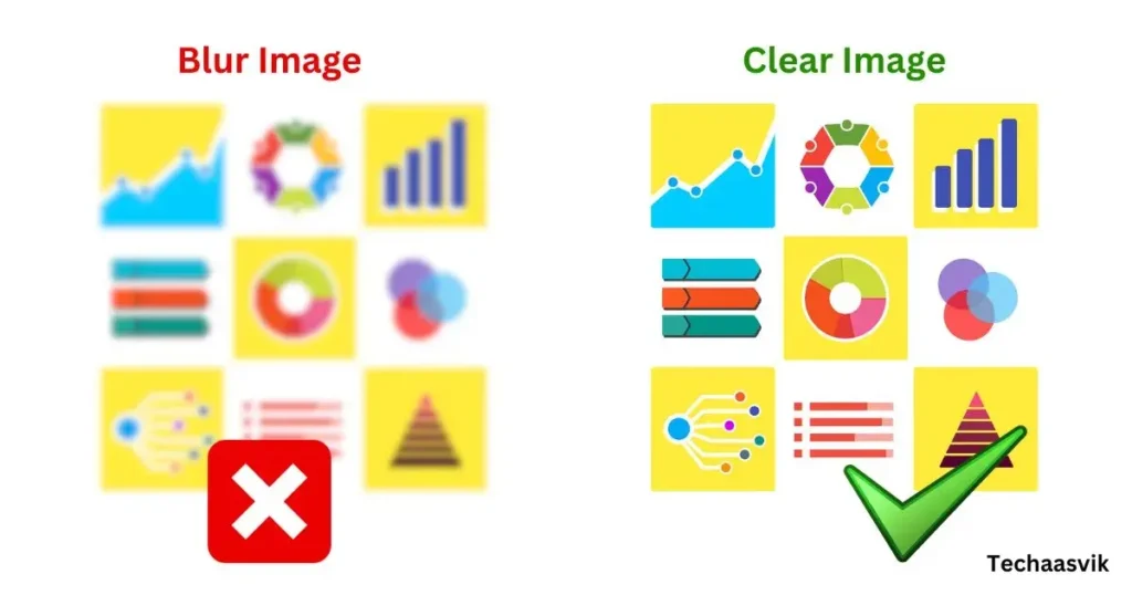 Two contrasting images showcasing various types of images side by side